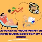 Passive Income Blueprint: Automate Your Print on Demand Business Step by Step (2025)