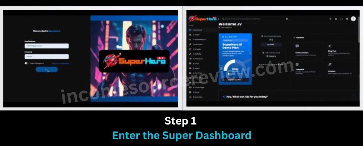 SuperHero AI Features Step-1