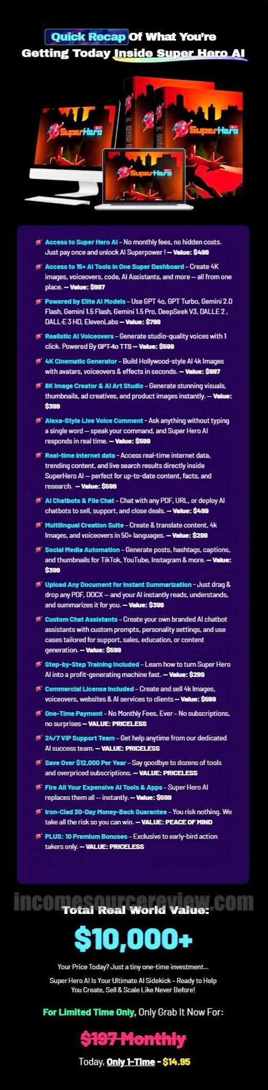 SuperHero AI Price