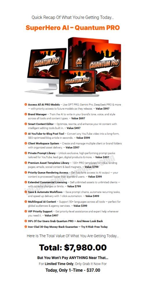 SuperHero AI - Quantum PRO