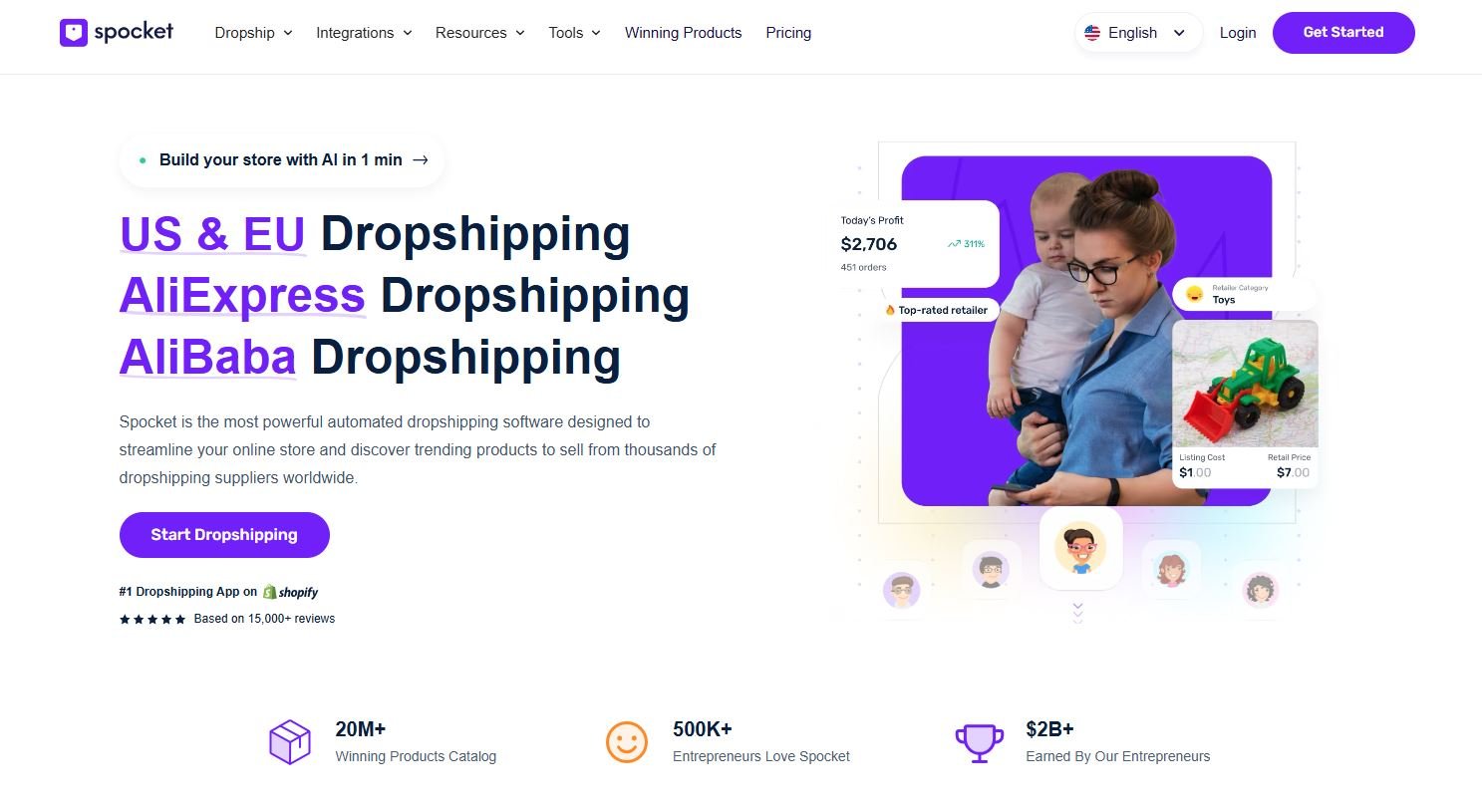 Spocket for Dropshipping Business